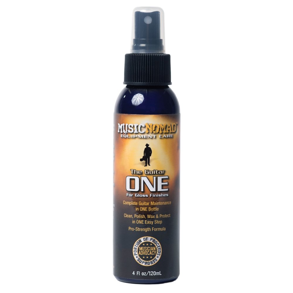 MN103: The Guitar ONE - All in 1 Cleaner, Polish, Wax for Gloss Finishes Guitar ONE - All in ONE Cleaner, Polish and Wax