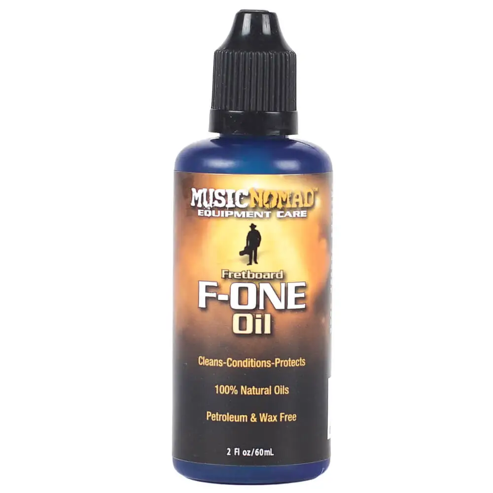 MN105: Fretboard F-ONE Oil - Cleaner & Conditioner 2 oz. F-ONE Fretboard Oil