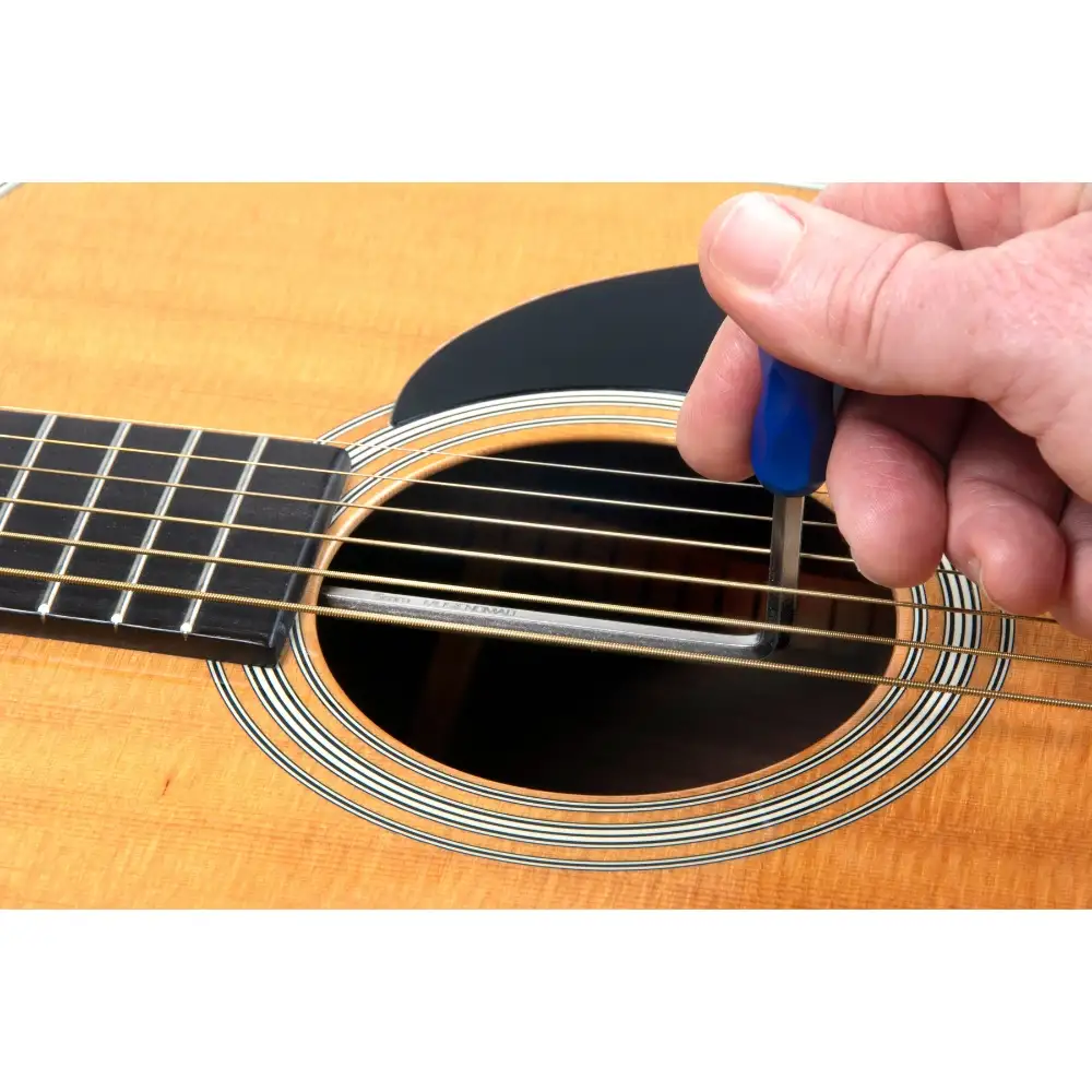 Soundhole Truss Rod Adjustment