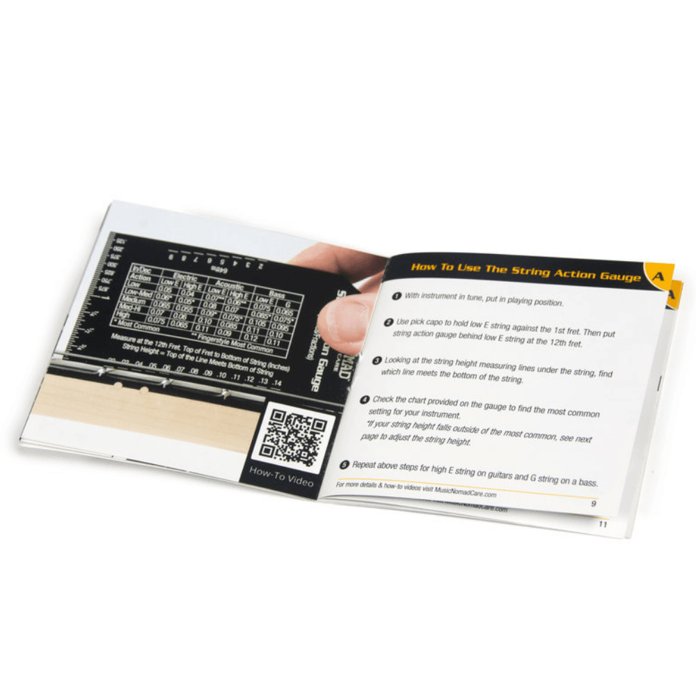 Example of the photos and step by step instructions in the manual