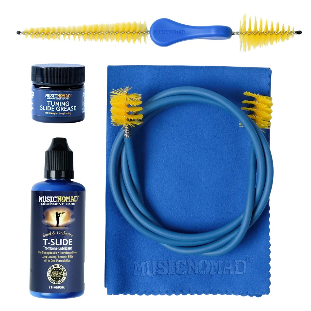 MN771: Premium Trombone Cleaning & Care Kit - 5 pc.