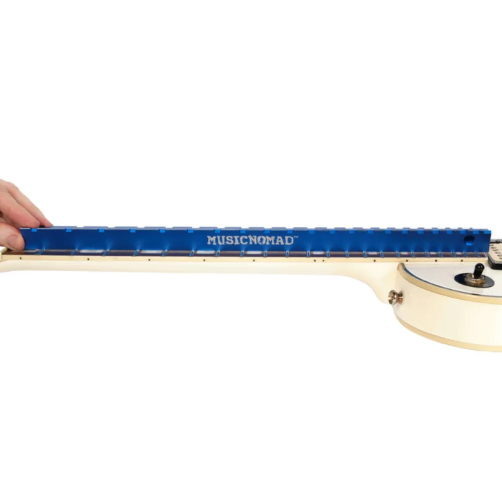 Tri-Beam 3 'n 1 Dual Notched Straightedge & Precision Straightedge for Acoustic and Electric Guitars