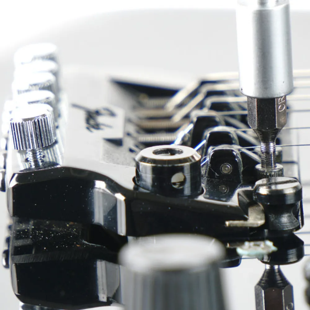 Allen Key for adjusting guitar bridge systems