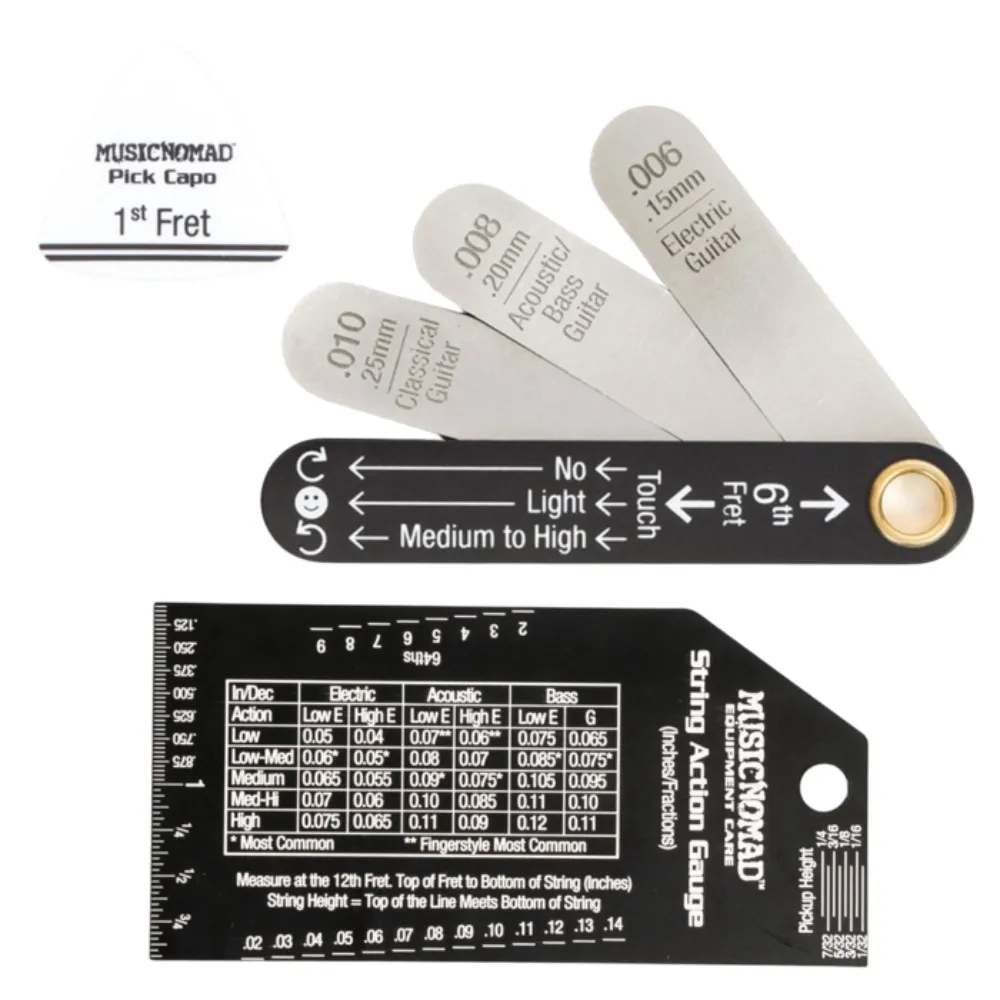 Truss Rod Gauge & String Action Gauge Bundle