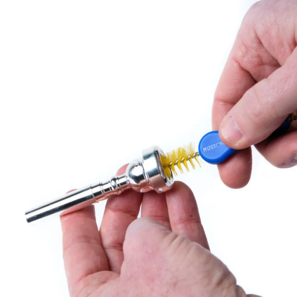 MN760: 2 'n 1 Mouthpiece & Cup Brush for Brass Instruments