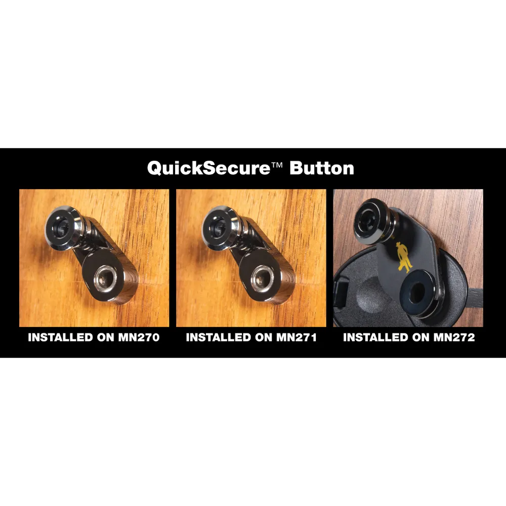 Easy conversion for strap button