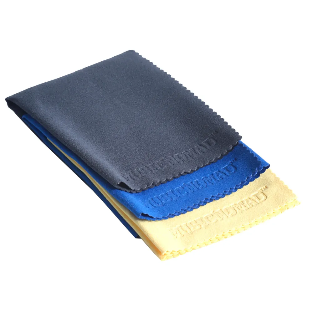 MN203: Super Soft Microfiber Suede Polishing Cloth - 3 Pack