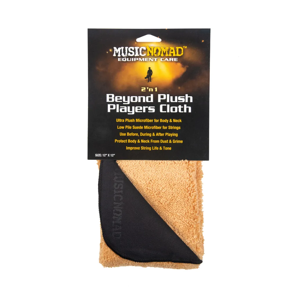 2 (2) MN241: 2 'n 1 Beyond Plush Players Cloth Guitar Cloth Retail Package