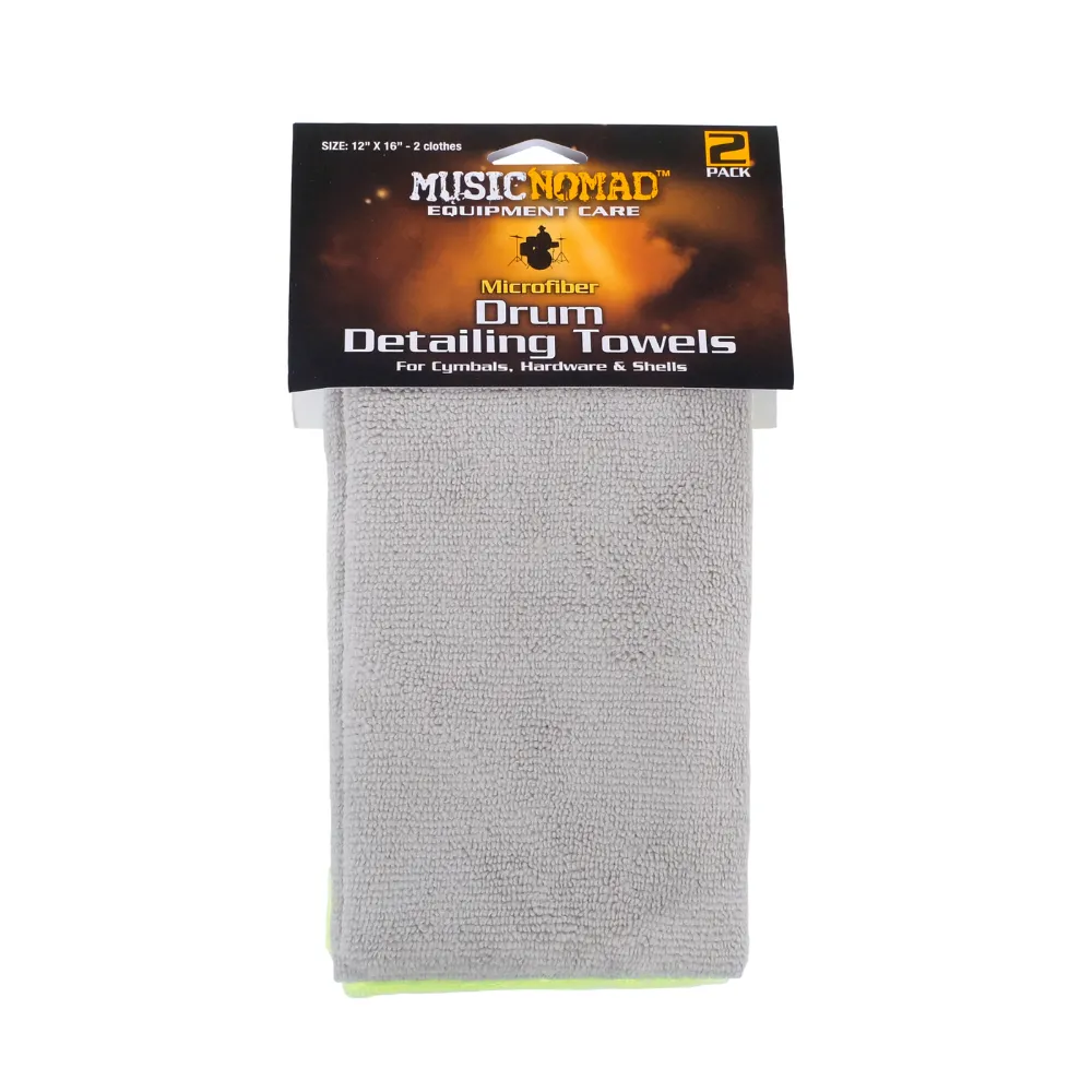 2-webp Microfiber Drum Detailing Towels - 2 pack