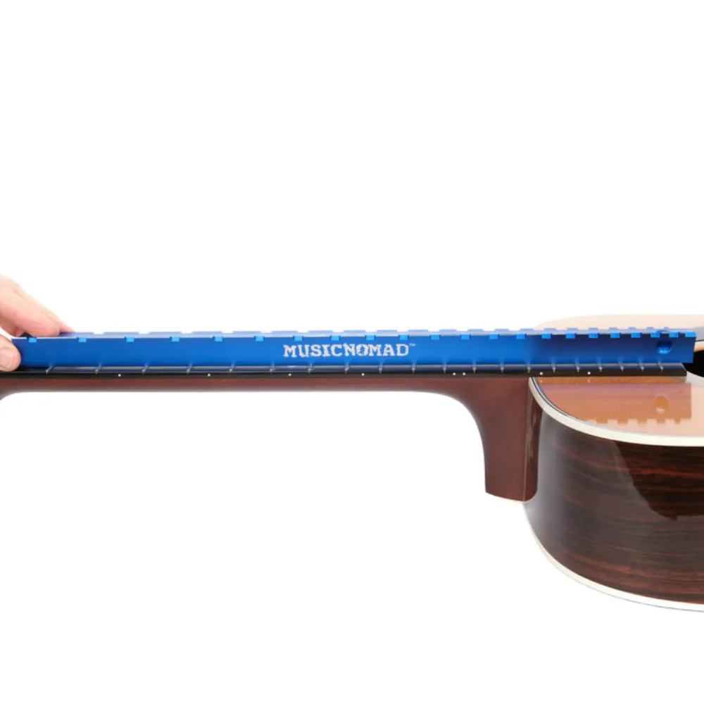 Tri-Beam 3 'n 1 Dual Notched Straightedge & Precision Straightedge for Acoustic and Electric Guitars