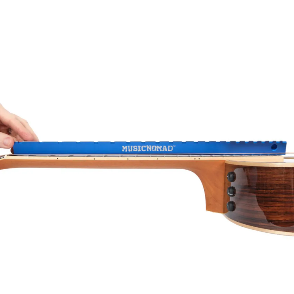 Tri-Beam 3 'n 1 Dual Notched Straightedge & Precision Straightedge for Acoustic and Electric Guitars