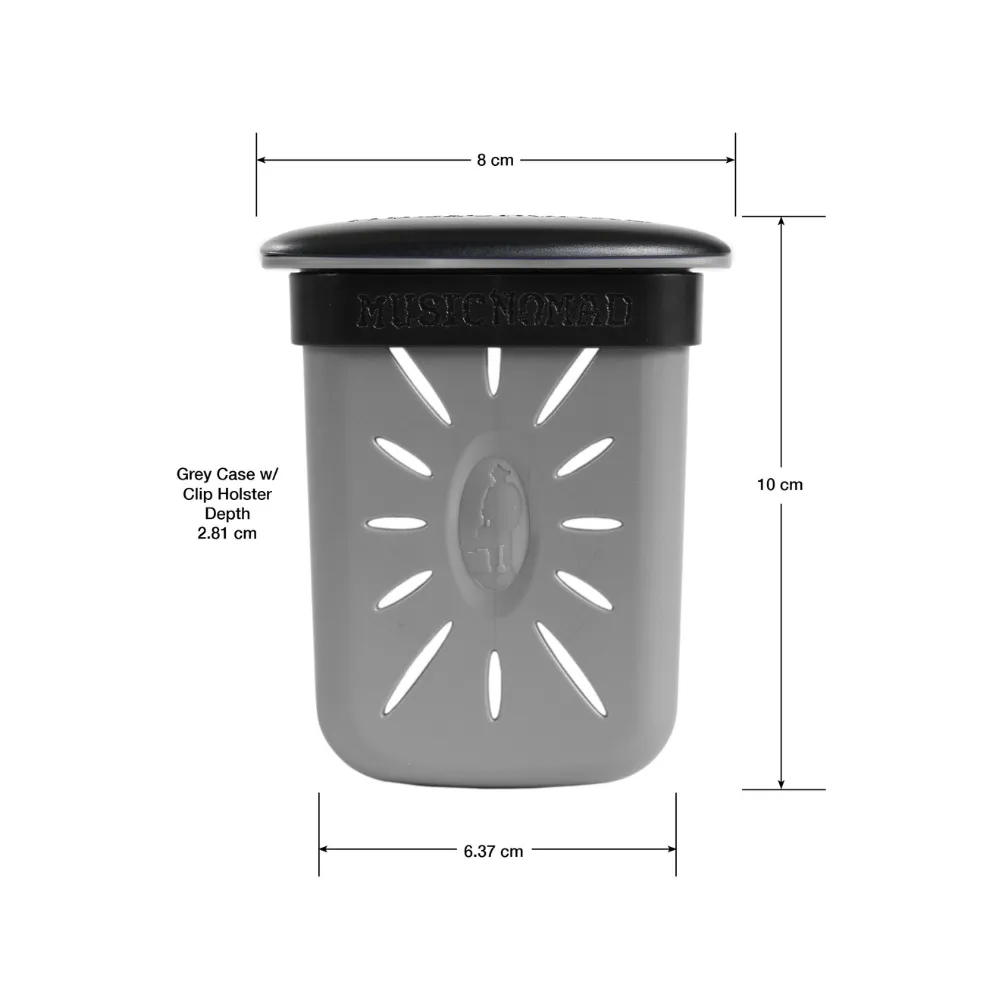 Case Humidifier slides in and out of case holster