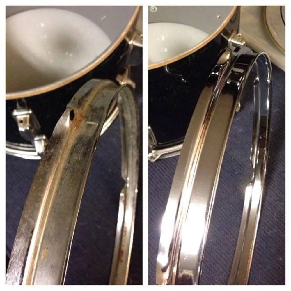 3 (1) Drum Detailer Cleaner works great on drum hardware