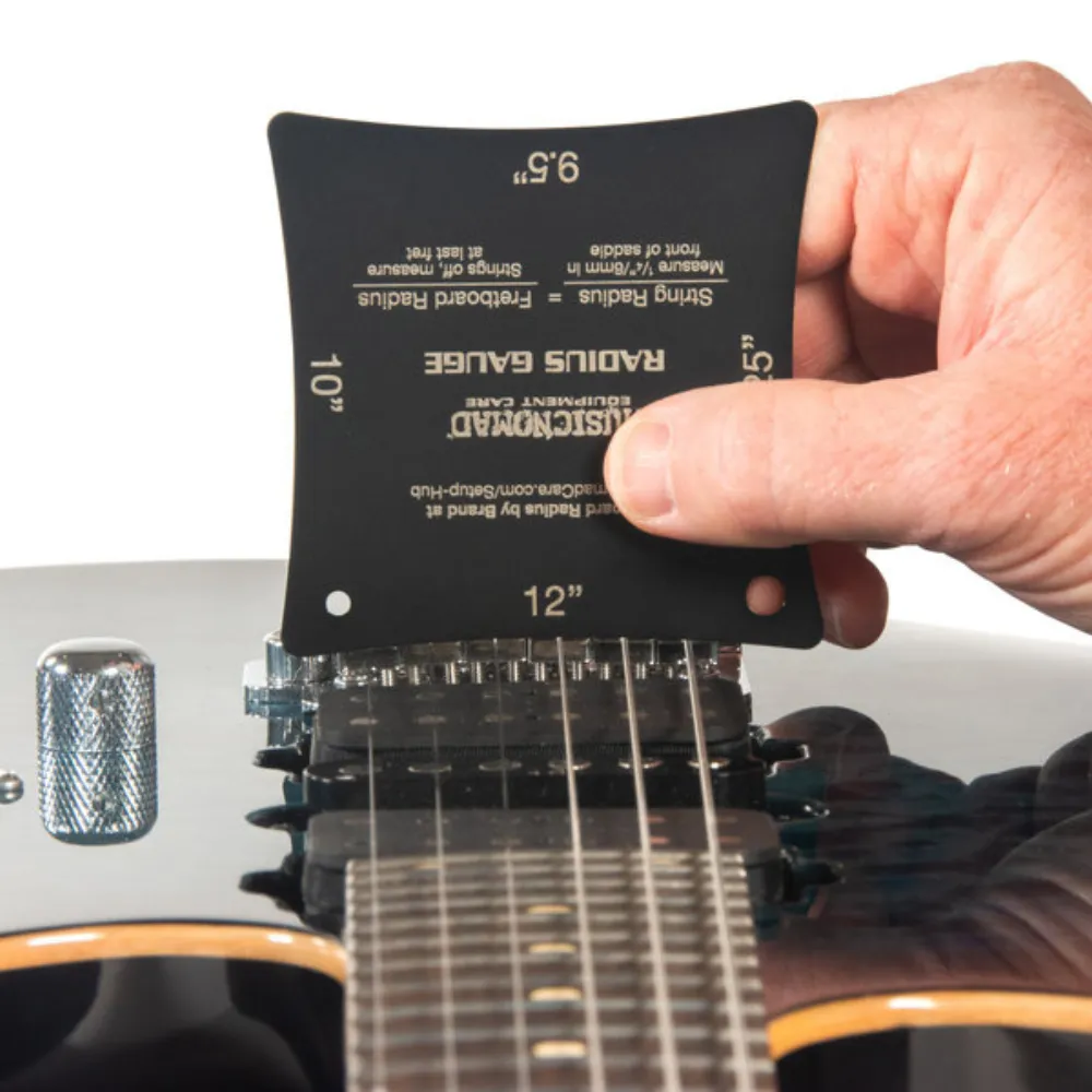 Electric Guitar Radius Gauge