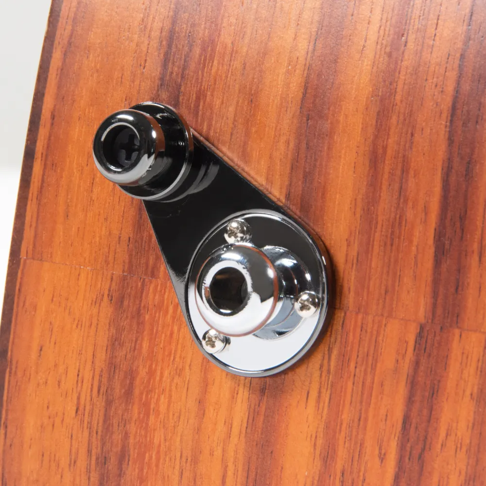 Add strap locks to your acoustic guitar