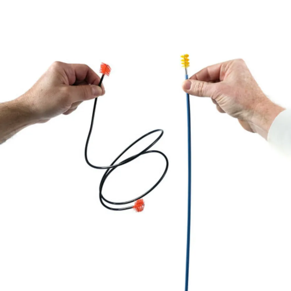 7 (1) Our unique protective liner is tangle free and uncoils straight vs. the competition that does not