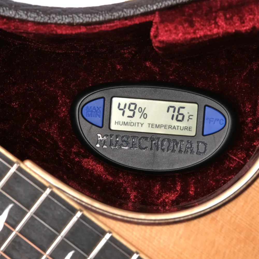 8 (1) Guitar Case Hygrometer