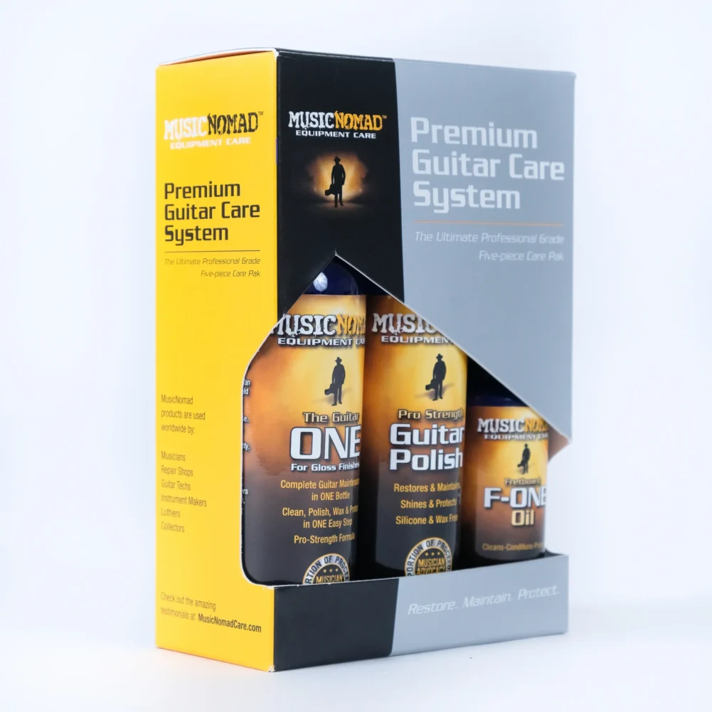 Premium Guitar Care Kit - 5 pc