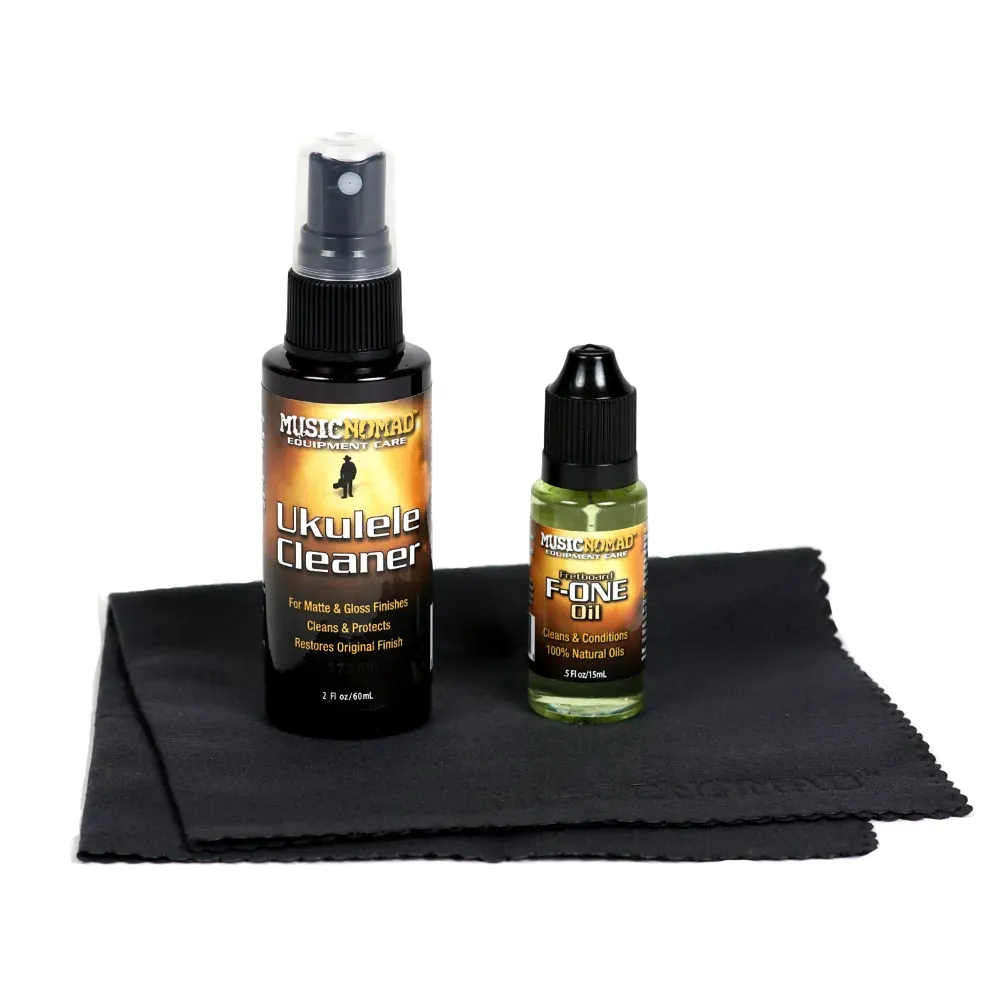 Premium Ukulele Care Kit - 3 pc.